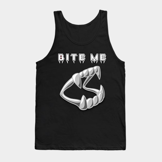 Bite Me Tank Top by Grave Digs